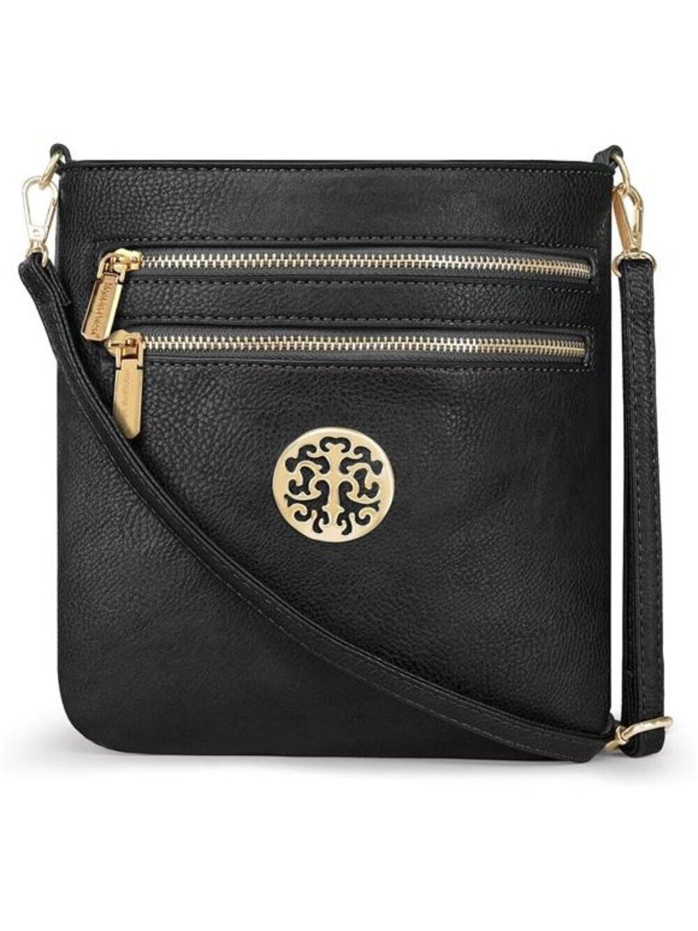 Women Crossbody Bag Multi Pocket Travel Purse Adjustable Strap Small Shoulder Ba